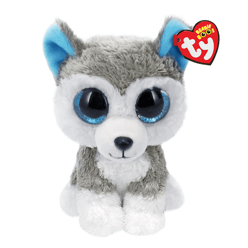 TY Beanie Boo - Slush The Grey and White Husky