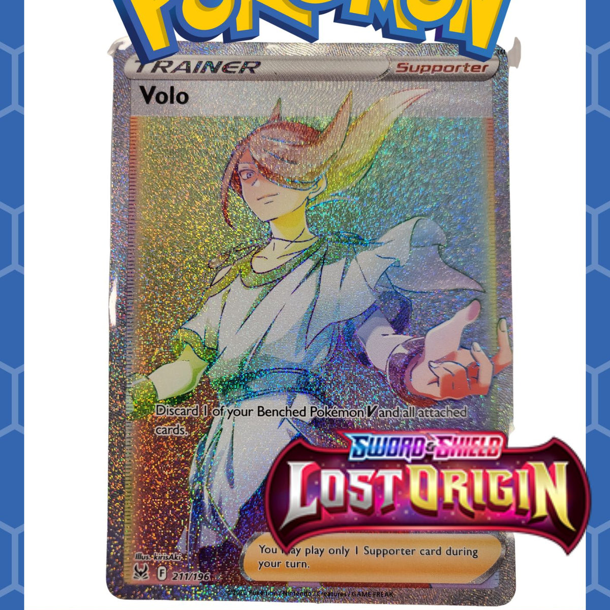 Pokémon TCG: Volo Rainbow Rare Lost Origin SS11 Single Card English Ed —  Sweets 'n' Things