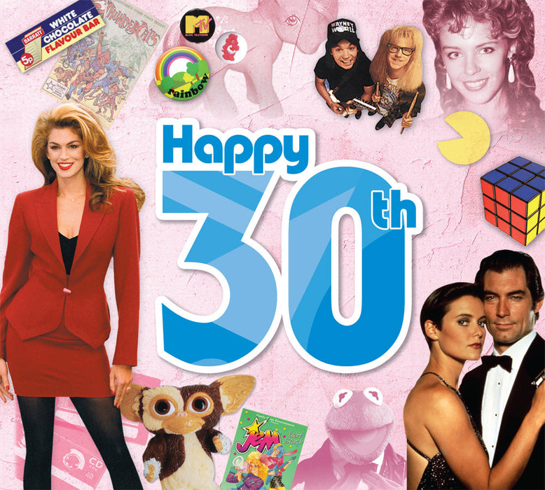 Happy 30th Birthday CD Music Greeting Card Special Year