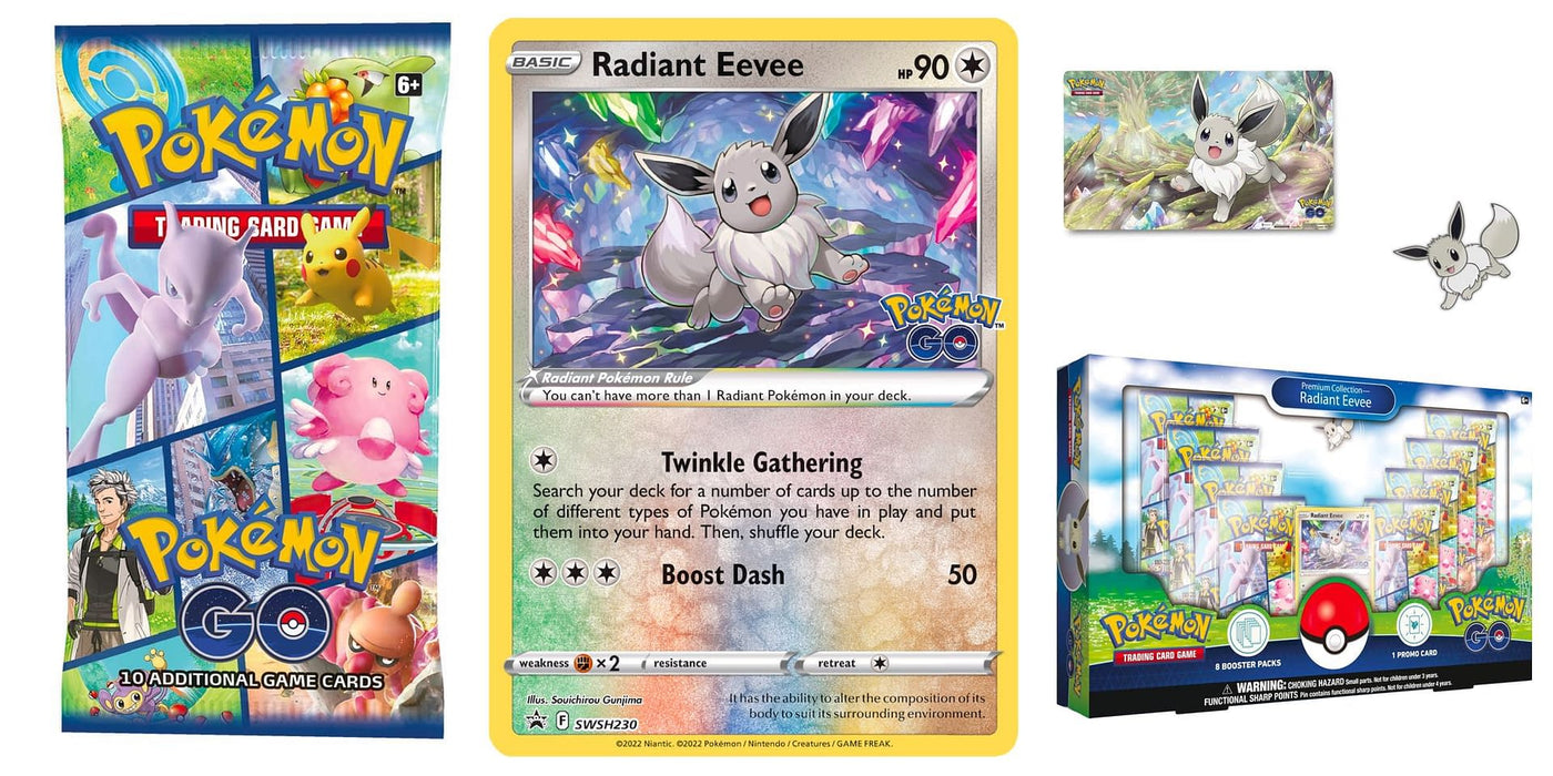 Pokemon Go TCG Premium Collection Radiant Eevee