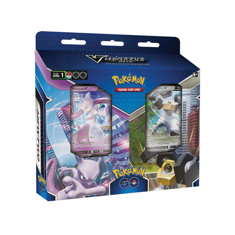 Pokémon GO TCG: V Battle Deck Bundle Mewtwo vs Melmetal