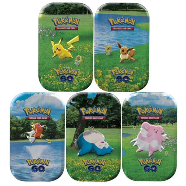 Pokémon Go - Mini Tin - Bundle Of 5