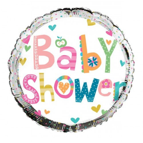 Unisex Baby Shower Foil Balloon (Optional Helium Inflation)