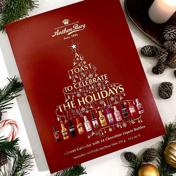 Anthon Berg - Chocolate Liqueurs - Advent Calendar with Famous Liqueur Brands - Sweets 'n' Things