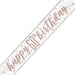 Banner Happy 60th Birthday Rose Gold Glitz - Sweets 'n' Things