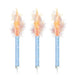 Birthday Blue Glitz Ice Fountains 3 Pack - Sweets 'n' Things