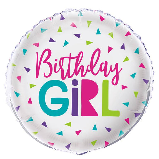 Birthday Girl Foil Helium Balloon (INFLATED) - Sweets 'n' Things