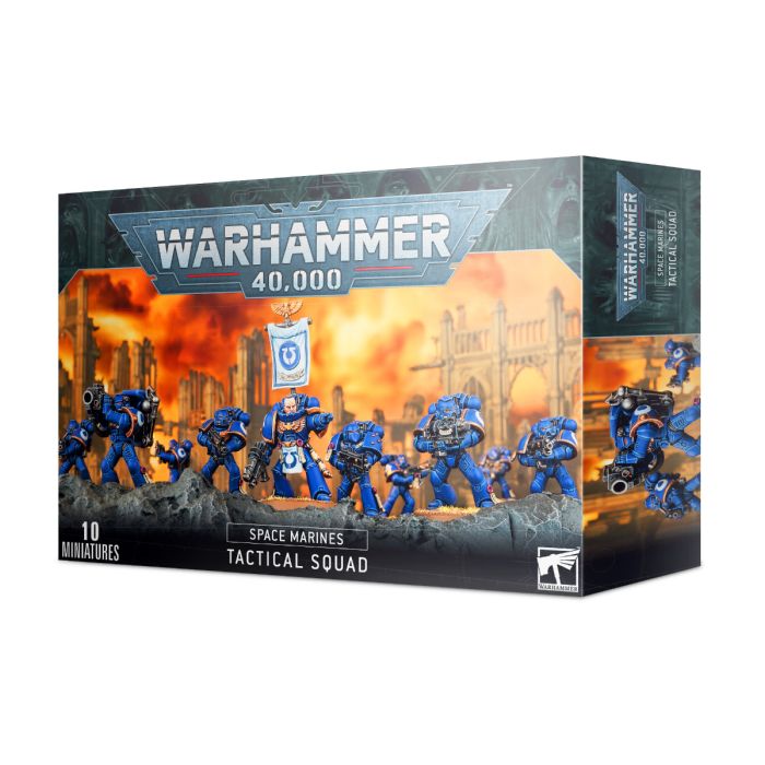 Warhammer Space Marine Tactical Squad 40k
