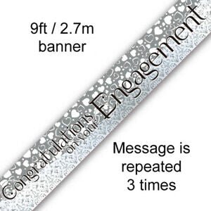 Congratulations on your Engagement Banner