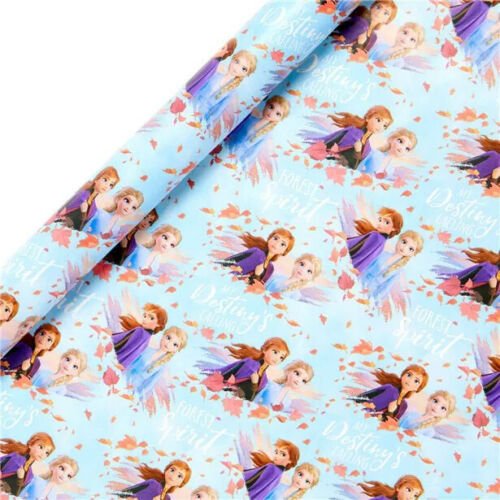 Disney Frozen II Wrapping Paper Roll - 2m - Sweets 'n' Things