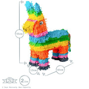 Donkey Piñata - Rainbow Colour - Sweets 'n' Things