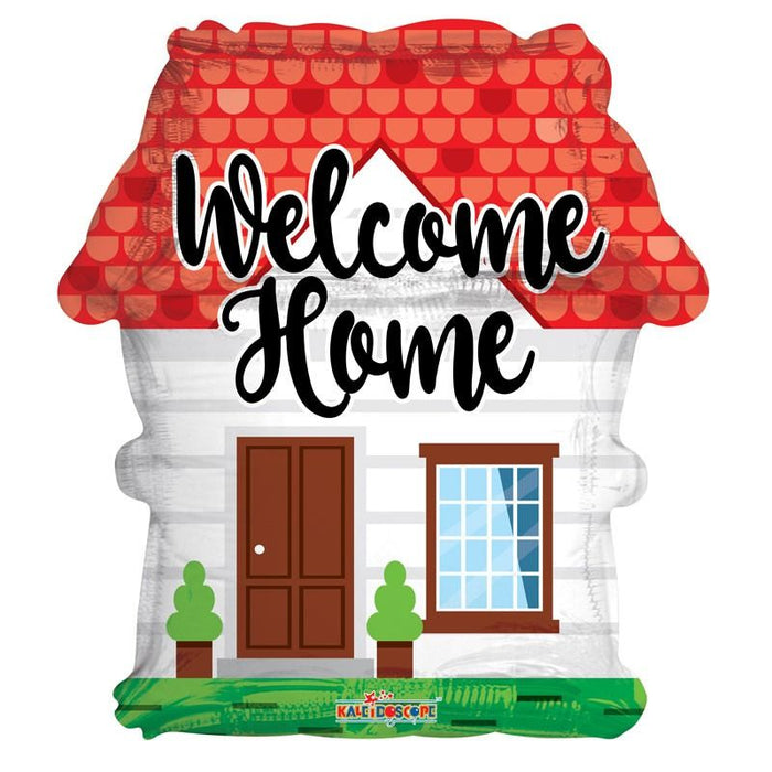 Welcome Home Foil Balloon (Optional Helium Inflation)