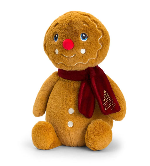 Gingerbread Man with Scarf - Winter Keeleco Recycled 20cm - Sweets 'n' Things