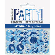 Glitz Blue 16 Table Confetti .5Oz - Sweets 'n' Things