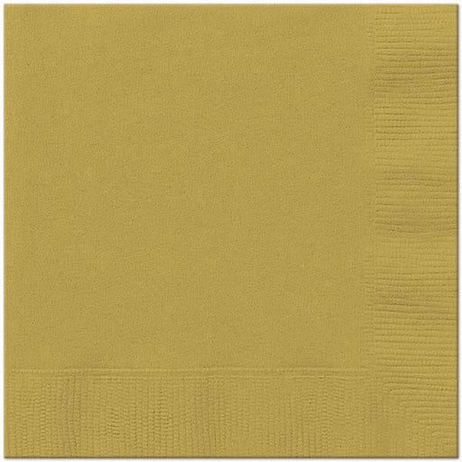 Gold Paper Napkins - Sweets 'n' Things