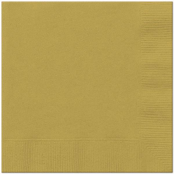 Gold Paper Napkins - Sweets 'n' Things