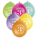 Happy 3rd Birthday Balloons 9" Latex Assorted 10 Pack - Sweets 'n' Things