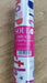 Happy Birthday Pink Wrapping Paper Roll - Sweets 'n' Things