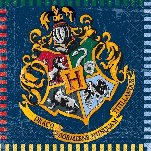 Harry Potter Party Lunch Napkins - Sweets 'n' Things