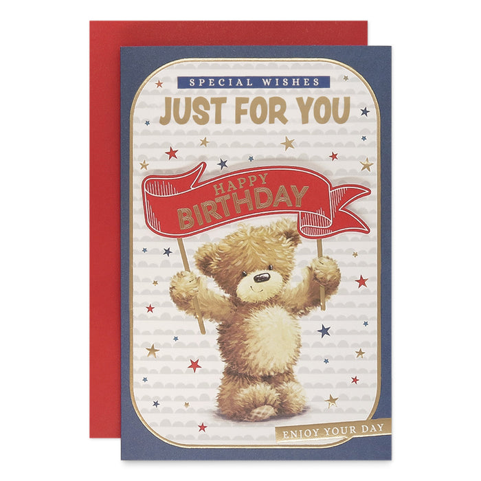 Just For You Greeting Card Male Cute