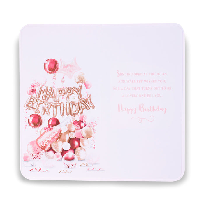 Step-Mum Happy Birthday Card - Celebrate