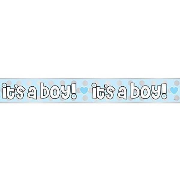 It's a Boy Banner 9ft Long - Sweets 'n' Things