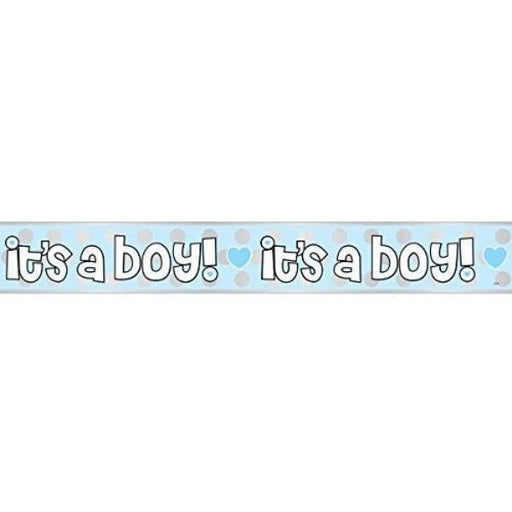 It's a Boy Banner 9ft Long - Sweets 'n' Things
