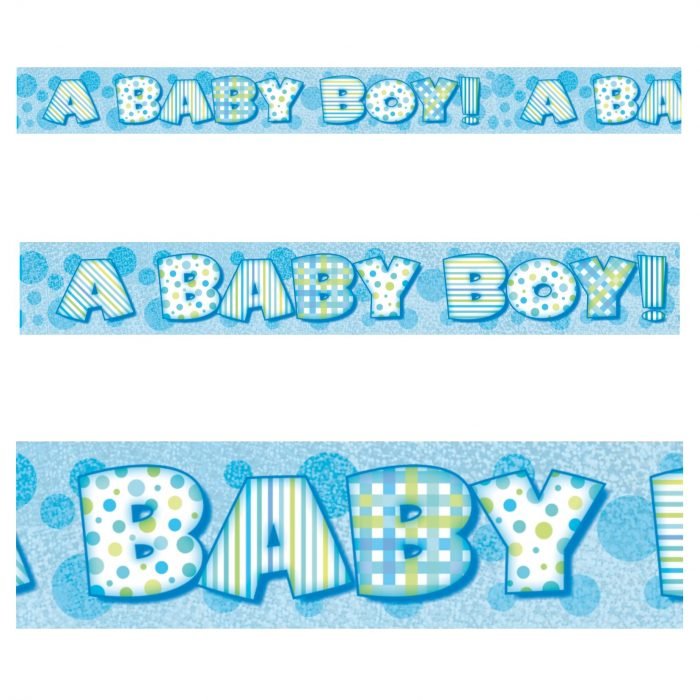 It's a Boy Banner 9ft Long - Sweets 'n' Things