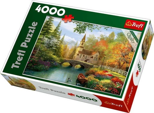 Jigsaw Puzzle 4000 Piece Autumn Setting Nostalgia Floor - Sweets 'n' Things