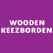 KEEZBORD 4 Person Wooden - English Edition - Sweets 'n' Things