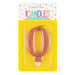 Metallic ROSE Gold Number 0 Birthday Candle - Sweets 'n' Things