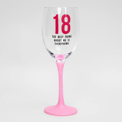 Oh Happy Day! Wine Glass - 18 - Sweets 'n' Things