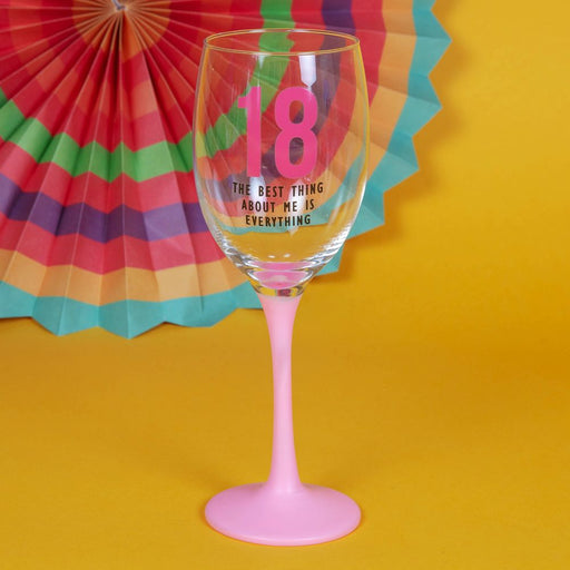 Oh Happy Day! Wine Glass - 18 - Sweets 'n' Things