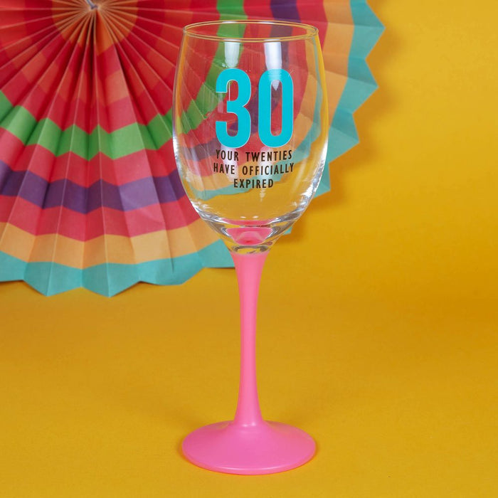 Oh Happy Day! Wine Glass - 30 - Sweets 'n' Things