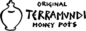Original Terramundi Deluxe Money Pot Large Pearlized Cream - Sweets 'n' Things