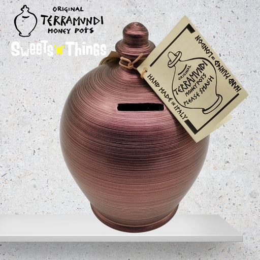 Original Terramundi Money Pot - Metallic Purple – A81 - Sweets 'n' Things