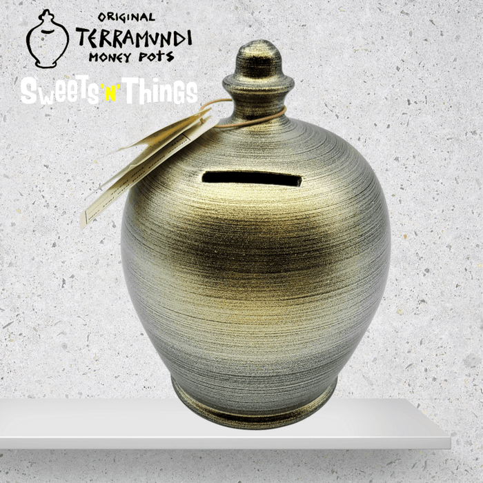 Original Terramundi Money Pot - Special Gold - Sweets 'n' Things