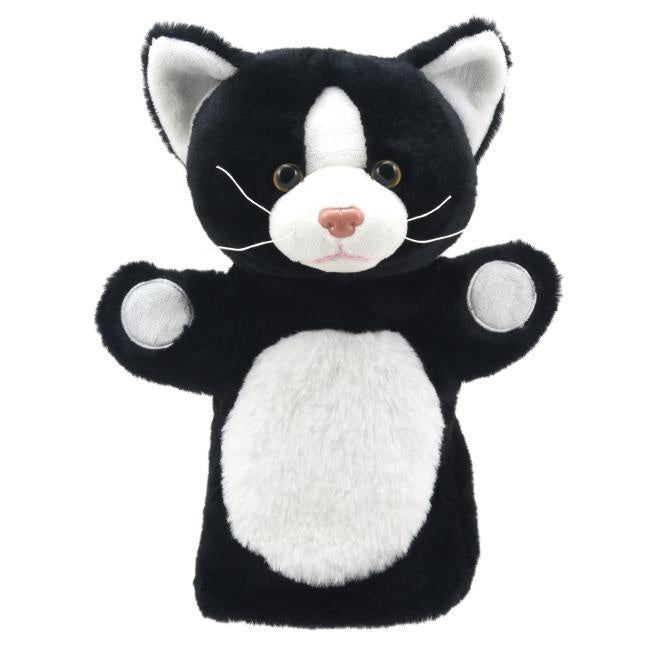 Animal Puppet Buddies  - Black And White Cat