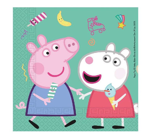 Peppa Pig Party Lunch Napkins - Sweets 'n' Things
