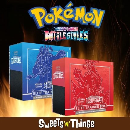 Pokémon Battle Styles ETB - Elite Trainer Box Sword Shield 5.0 - Urshifu Rapid Strike - Sweets 'n' Things