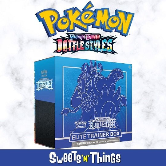 Pokémon Battle Styles ETB - Elite Trainer Box Sword Shield 5.0 - Urshifu Rapid Strike - Sweets 'n' Things