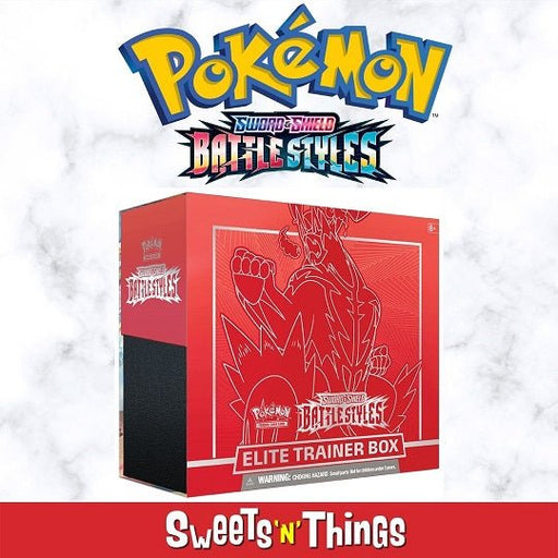 Pokémon Battle Styles ETB - Elite Trainer Box Sword Shield 5.0 - Urshifu Single Strike - Sweets 'n' Things