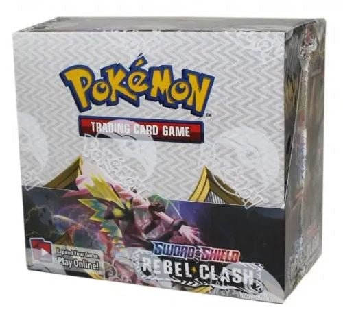 Pokmon Booster Box (36 packs) - Sword and Shield Rebel Clash Sweets 'n' Things Pokmon Booster Box (36 packs) - Sword and Shield Rebel Clash Sweets 'n' Things