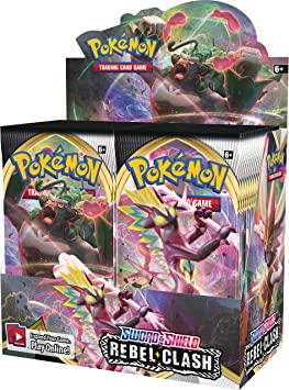Pokémon Booster Box (36 packs) - Sword and Shield Rebel Clash - Sweets 'n' Things