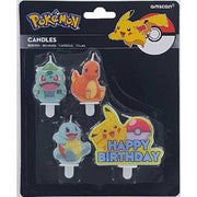 Pokémon Candles - Happy Birthday - Sweets 'n' Things