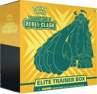 Pokémon Elite Trainer Box Sword and Shield Rebel Clash - Sweets 'n' Things