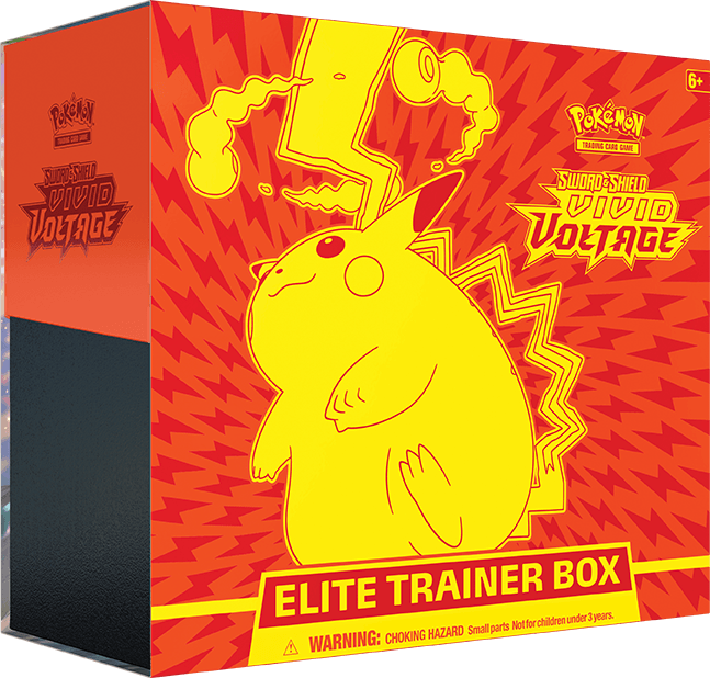 Pokemon Elite Trainer Box - Sword and Shield Vivid Voltage - Sweets 'n' Things