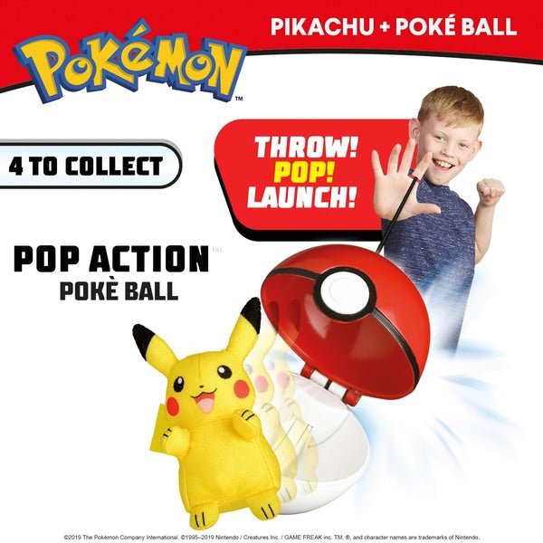 Pokémon PopAction Pikachu Pokéball - Sweets 'n' Things