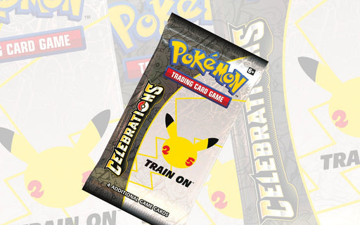 celebrations booster pack pokemon Pokémon TCG: Celebrations Booster Pack 25th Anniversary — Sweets 'n' Things