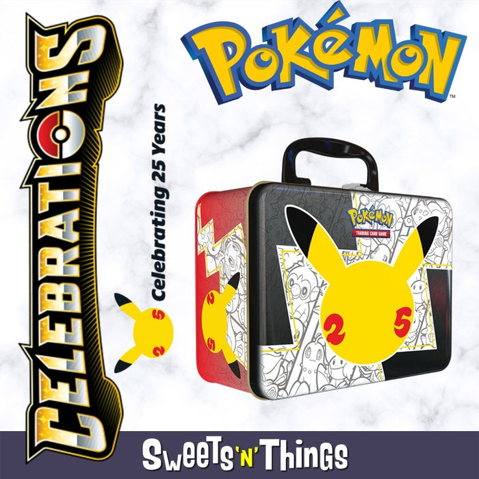 pokemon trading card game celebrations collector chest | 25th Anniversary Celebrations 4 Pokmon TCG's Celebration Collection Continues